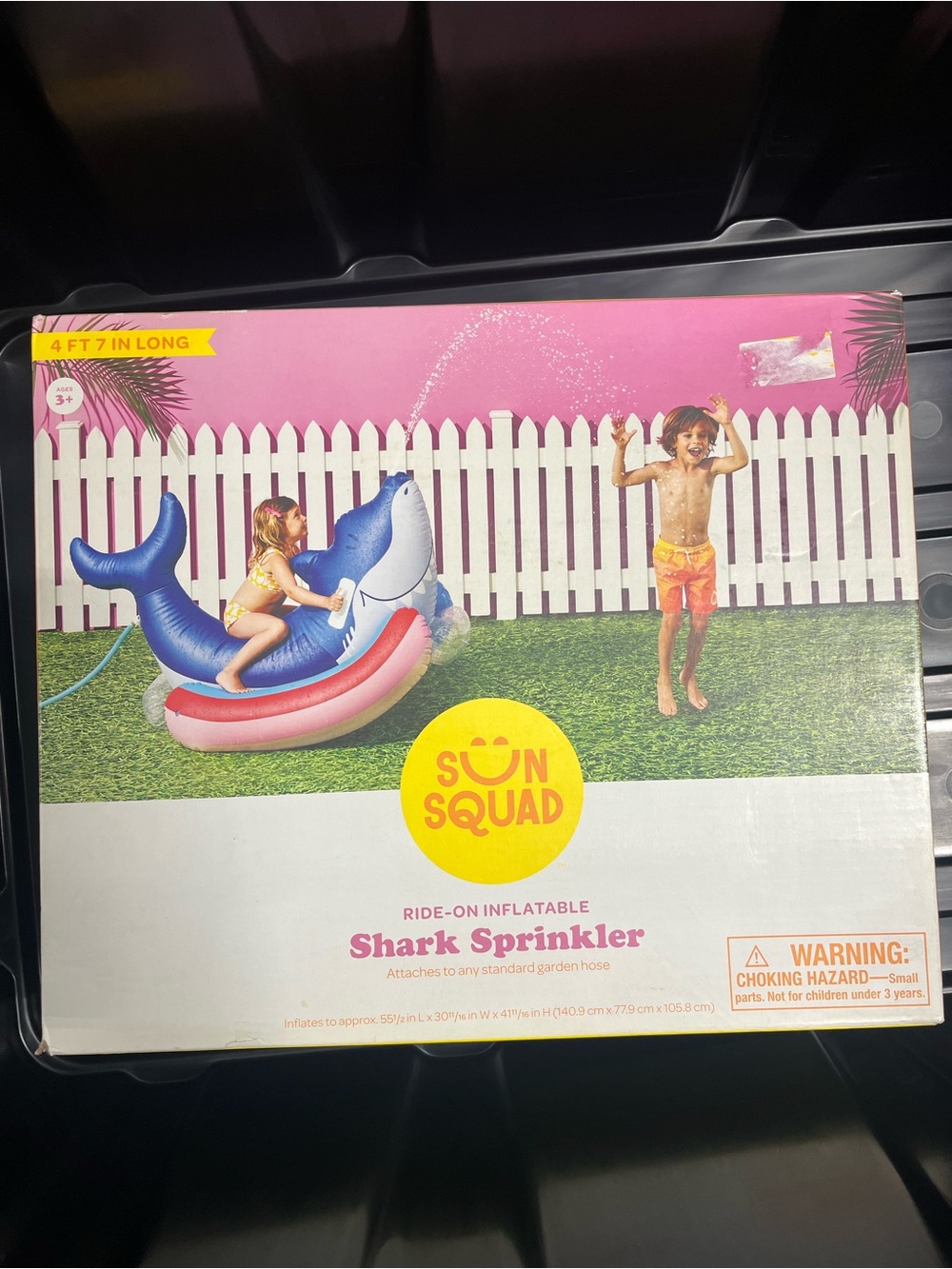 NEW Ride On Shark Sprinkler